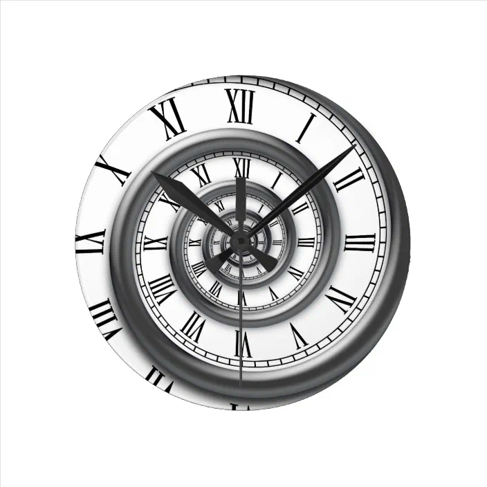 Clocks Home Décor Clock spiral wall clock etna.com.pe