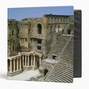 Roman theatre at Bosra , Syria 3 Ring Binder