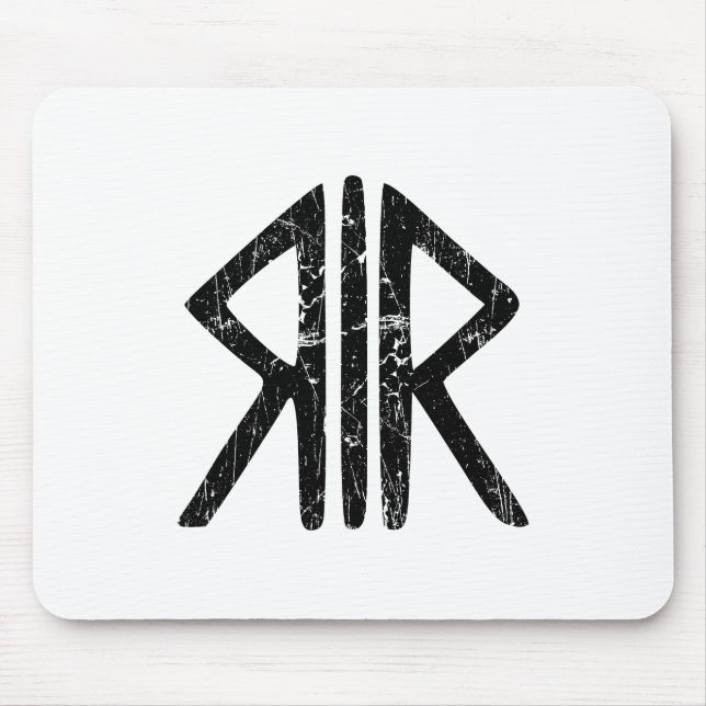 Roman Way Gods religion symbol ancient antiquity h Mouse Pad (Front)