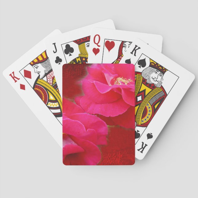 Romance and Red Roses Poker Cards (Back)