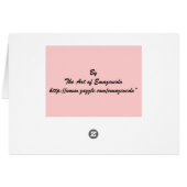 Romance Card (Back Horizontal)