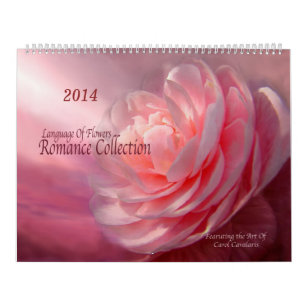 Romance Collection Floral Art Calendar 2014