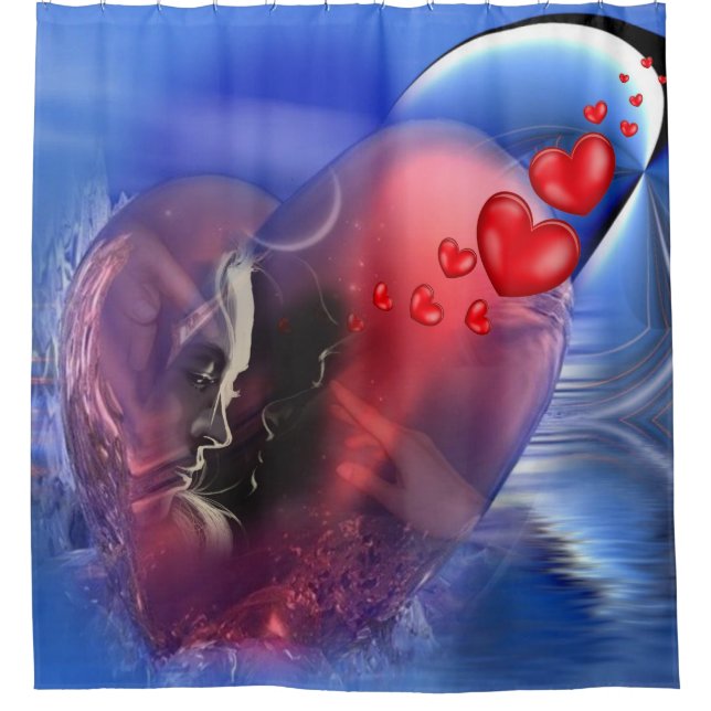 Romance Decor Shower Curtain (Front)