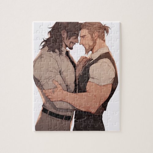 Romance Gay Love Jigsaw Puzzle