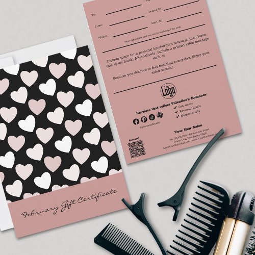 Romance Hair Styles February Gift Certificate