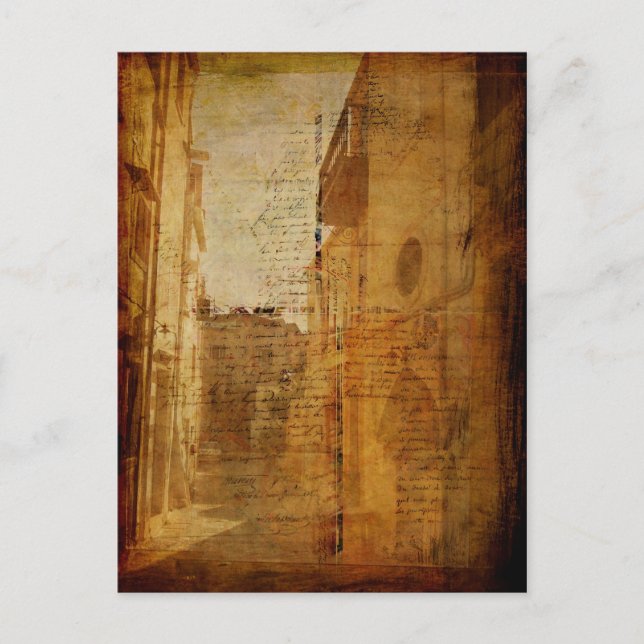 Romance in Stone Postcard (Front)