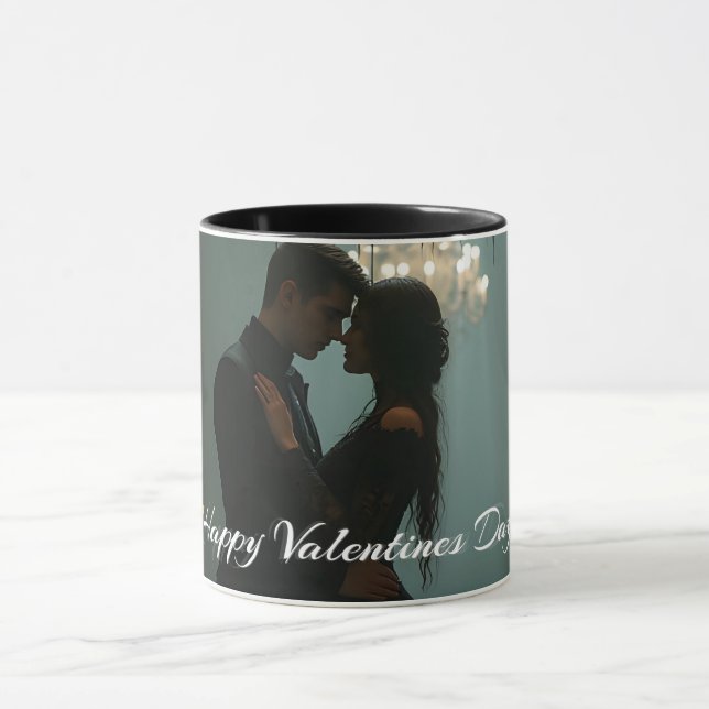 Romance in the Rose Hall for Valentine's Day Mug (Center)