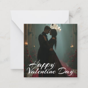 Romance in the Rose Hall for Valentine's Day Note Card