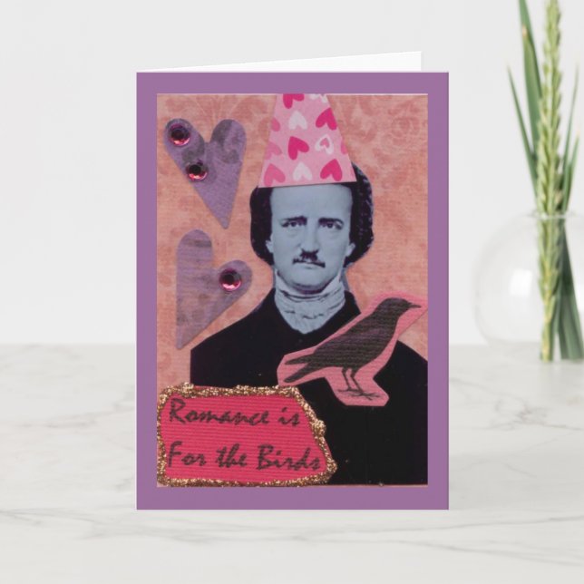 Romance is For the Birds Holiday Card (Front)