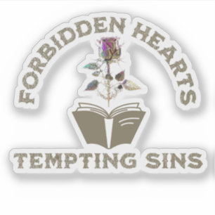 Romance Reader Bookish Sticker