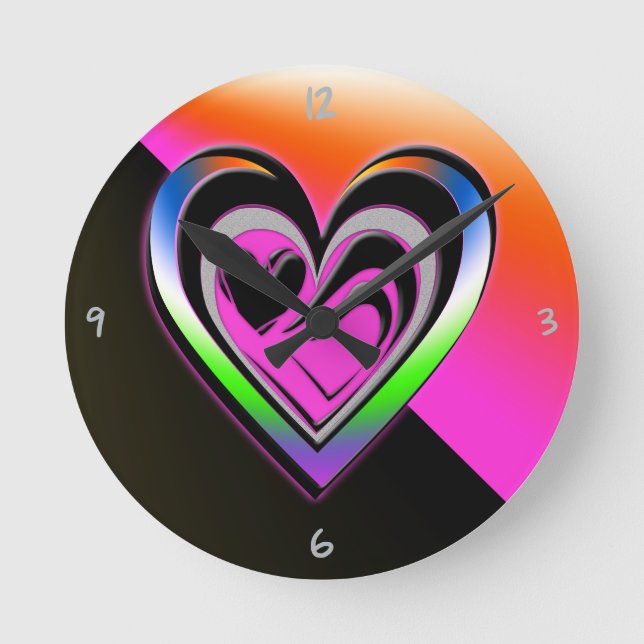 Romance Round Clock (Front)