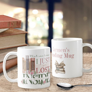 Romance Theme Personalized Bookish Theme Coffee Mug