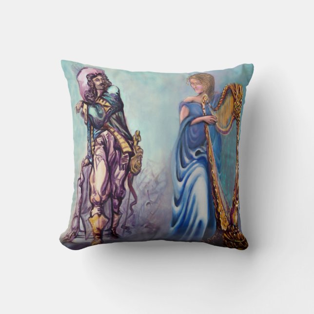 Romance Throw Pillow (Front)