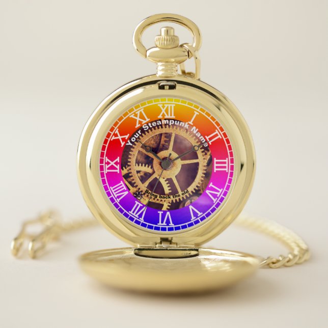 Romand Steampunk Pocket Watch (Inside)