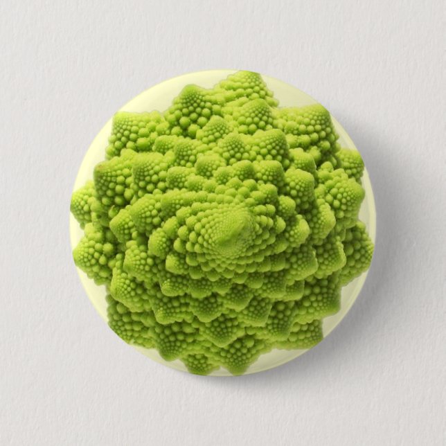 romanesco-phi pinback button (Front)