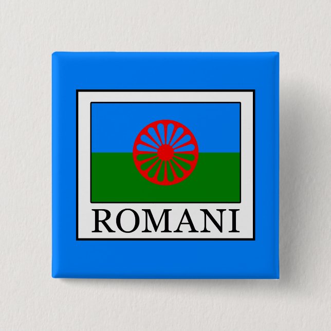 Romani Button (Front)
