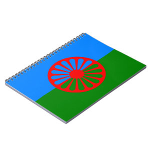 Romani Flag Notebook