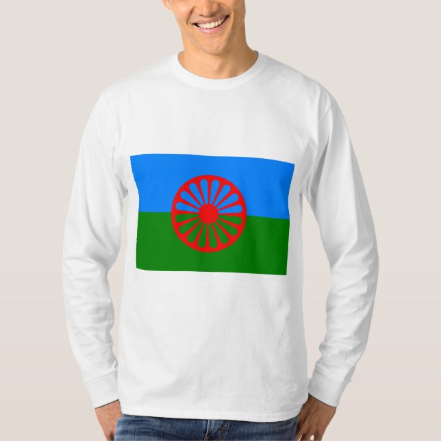 Romani Flag T-Shirt (Front)