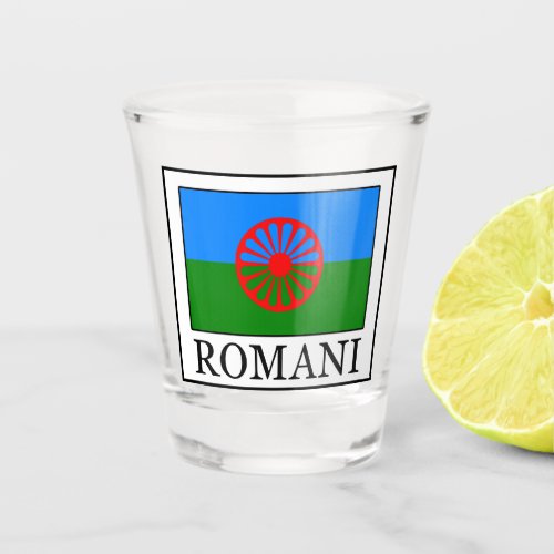 Romani Shot Glass
