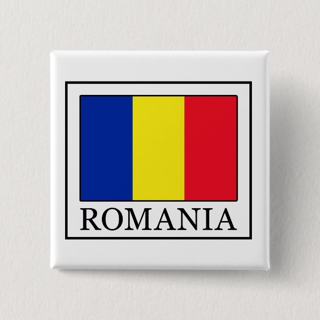 Romania Button (Front)