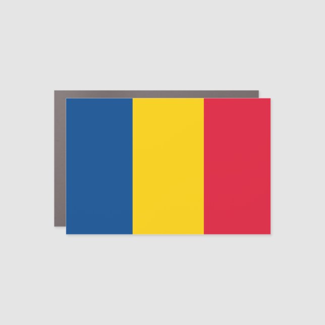 Romania Car Magnet (Front)