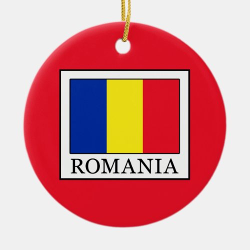 Romania Ceramic Ornament