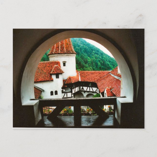 Romania, Dracula's castle, Bran, Transylvannia, Postcard (Front)