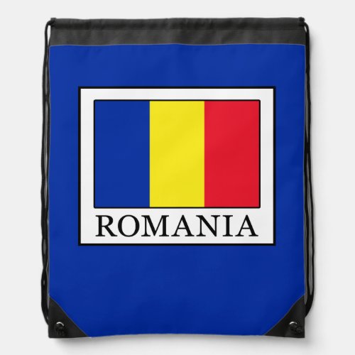 Romania Drawstring Bag