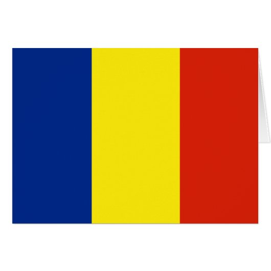 Romania flag (Front Horizontal)