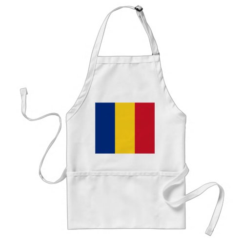 Romania Flag Adult Apron