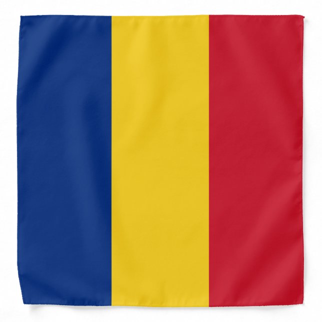 Romania Flag Bandana (Front)