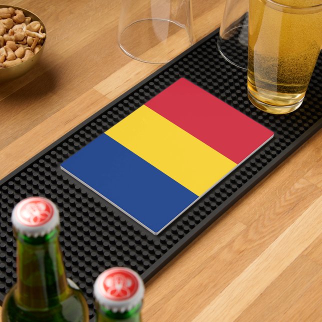 Romania flag bar mat  (Insitu (Bar 2))
