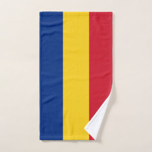 Romania Flag Bath Towel Set