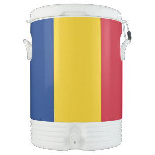 Romania Flag Beverage Cooler