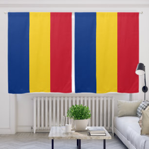 Romania flag blackout curtains