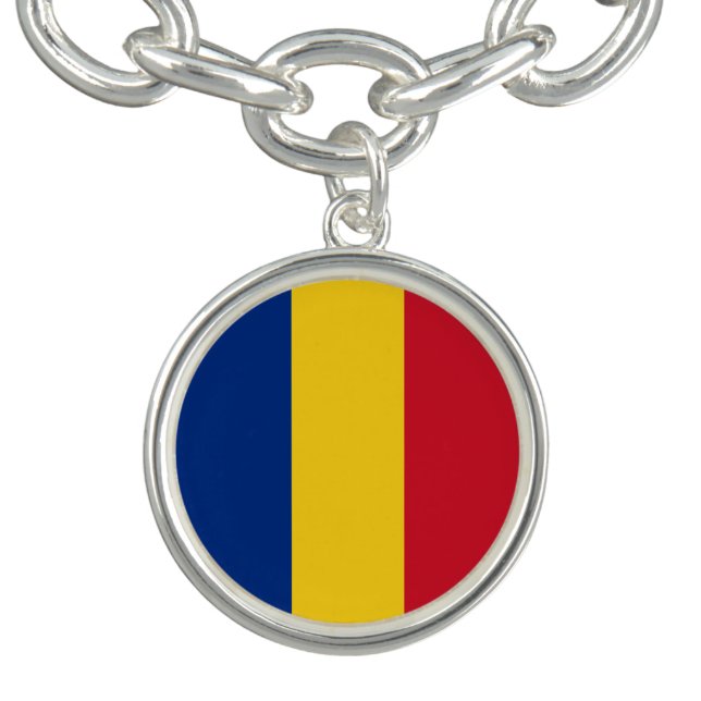 Romania Flag Bracelet (Design)
