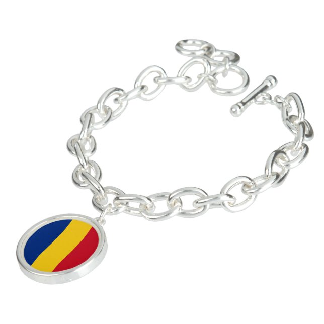 Romania flag bracelet (Side)
