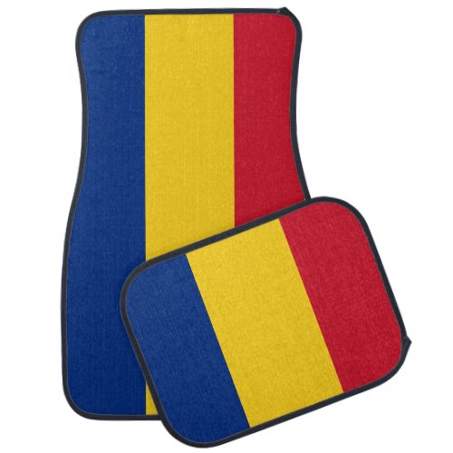 Romania Flag Car Floor Mat