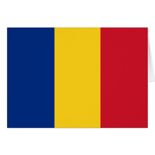 Romania Flag Cards (Front Horizontal)