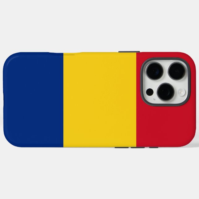 Romania Flag Case-Mate iPhone Case (Back (Horizontal))