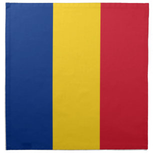 Romania flag cloth napkin
