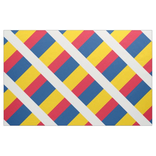 Romania Flag Fabric