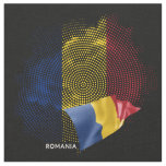 Romania flag fabric