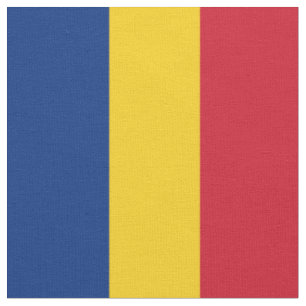 Romania flag fabric