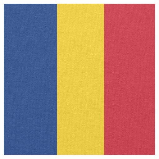Romania flag fabric