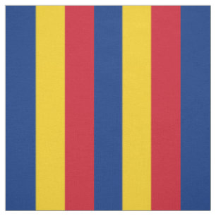 Romania Flag Fabric