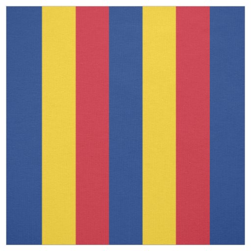 Romania Flag Fabric