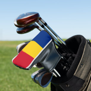 Romania flag golf head cover