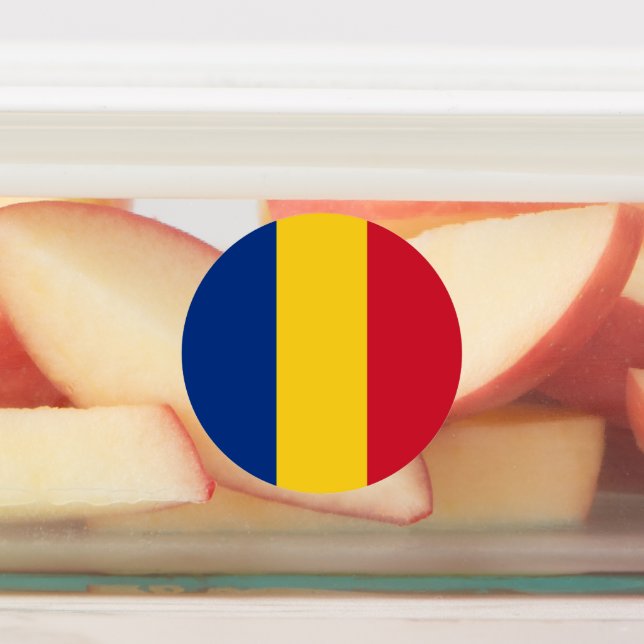 Romania flag kids' labels (Affixed)