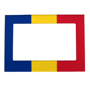 Romania flag magnetic frame